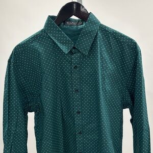 Wulful Men’s Green W Momogram Shirt